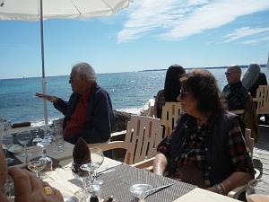 2015 03 28 AVEC LES AMIS A JUAN LES PINS